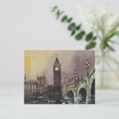 Het Briefkaart van Big Ben Londen Engeland (Staand voorkant)
