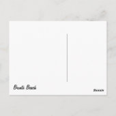 Het briefkaart van Bronte (Achterkant)