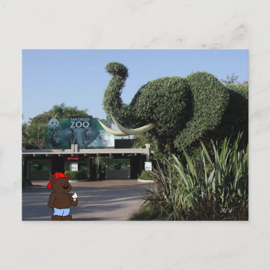 Het Briefkaart van CA "draag van Bezoeken van de (Voorkant)