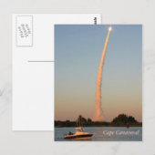 Het Briefkaart van Canaveral van de kaap (Voorkant / Achterkant)