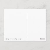 Het Briefkaart van Celosia Cristata van de Hanekam (Achterkant)