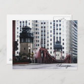 Het Briefkaart van Chicago (Voorkant / Achterkant)