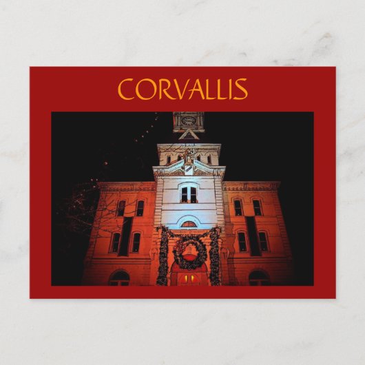 Het Briefkaart van Corvallis (Voorkant)