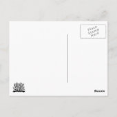 Het Briefkaart van de American Letter Mail Company (Achterkant)