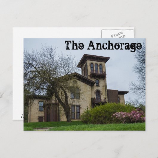Het Briefkaart van de Anchorage (Voorkant / Achterkant)