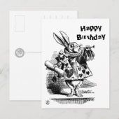 Het Briefkaart van de Birthday CC0240 van het Witt (Voorkant / Achterkant)