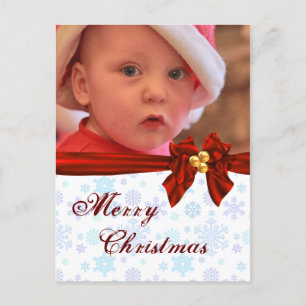 Het Briefkaart van de Boog van Kerstmis van de