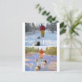 Het Briefkaart van de Bosbouw (Staand voorkant)