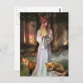 Het Briefkaart van de boswachter (Voorkant / Achterkant)