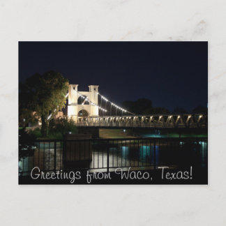 Het Briefkaart van de Brug van de ophanging (w/Tek