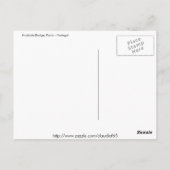 Het briefkaart van de Brug van Porto Arrábida (Achterkant)