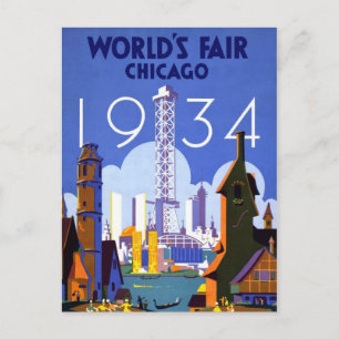 Het Briefkaart van de Chicago World Fair