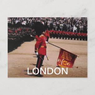 Het briefkaart van de Colors Londen