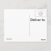 Het Briefkaart van de Cursus van het golf (Achterkant)