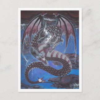Het briefkaart van de Dragon van de Leider