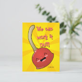 Het Briefkaart van de Duiker van Polly (Staand voorkant)