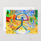 Het briefkaart van de Fanfare van Indalo (Voorkant / Achterkant)