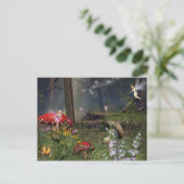 het briefkaart van de feenacht (Staand voorkant)