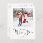 Het Briefkaart van de Foto van het eenvoudige (Voorkant / Achterkant)