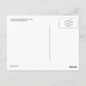 Het Briefkaart van de Gier van Griffon van Rupell (Achterkant)