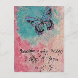 Het briefkaart van de goedkeuring