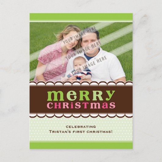 HET BRIEFKAART VAN DE GROET VAN DE FOTO:: (Voorkant)