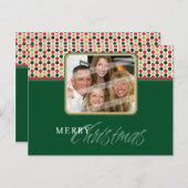 HET BRIEFKAART VAN DE GROET VAN DE FOTO:: minispot (Voorkant / Achterkant)