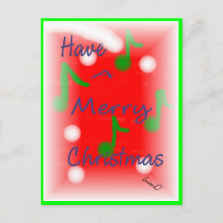Het Briefkaart van de Groet van Kerstmis