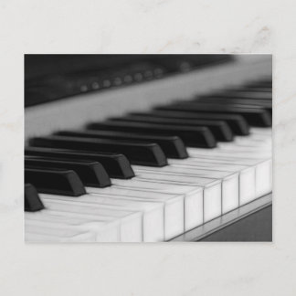 Het Briefkaart van de Groeten van de piano