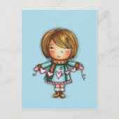 Het Briefkaart van de Harten van het pasteitje (Voorkant)