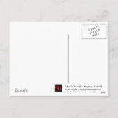 Het Briefkaart van de Heilige Familie (Achterkant)