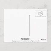 Het briefkaart van de Himalaya Everest (Achterkant)