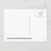 Het Briefkaart van de Hond van de Onbekwaamheid (Achterkant)