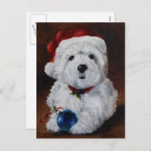 Het Briefkaart van de Hond van Terrier van het (Voorkant / Achterkant)