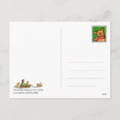 Het Briefkaart van de kerstboom schoonmaken (Achterkant)