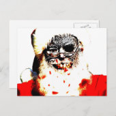 Het Briefkaart van de Kerstman van de zombie (Voorkant / Achterkant)