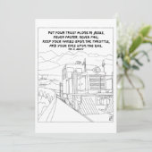 Het Briefkaart van de Kleur van de Manuscript van  (Staand voorkant)