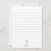 Het Briefkaart van de Kleur van de Manuscript van  (Achterkant)