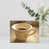 Het Briefkaart van de Kop van de espresso (Staand voorkant)