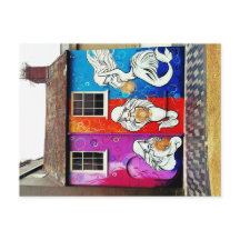 Het Briefkaart van de Kunst van de straat