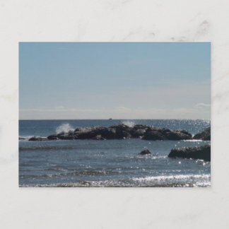 Het Briefkaart van de Kust van het zee