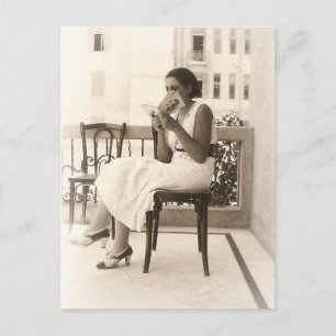 Het Briefkaart van de Lezing