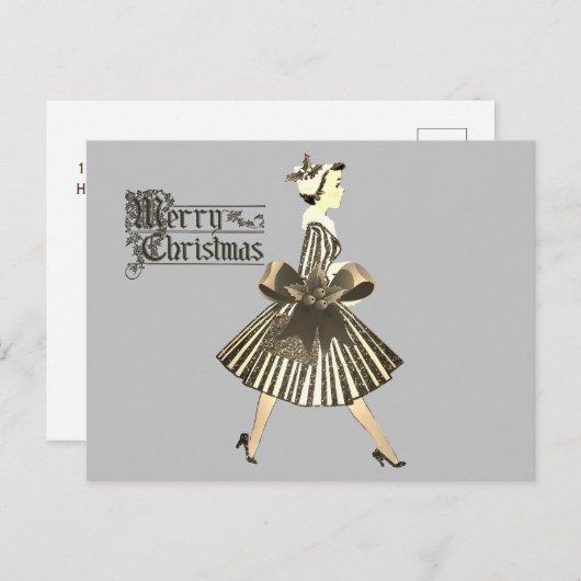 Het Briefkaart van de Magic Holiday (Voorkant / Achterkant)