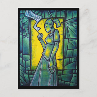 Het Briefkaart van de Onderbreking van de rook