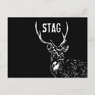 Het briefkaart van de Partij van de Stag, Bachelor