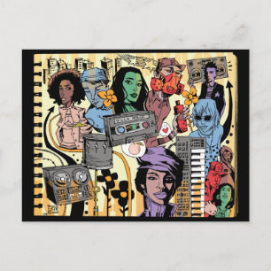 Het Briefkaart van de Perzik van Killa