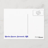 Het Briefkaart van de savanne (Achterkant)