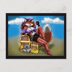 Het Briefkaart van de schat