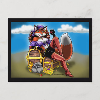 Het Briefkaart van de schat