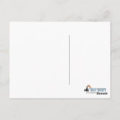 Het Briefkaart van de Speler van de saxofoon (Achterkant)